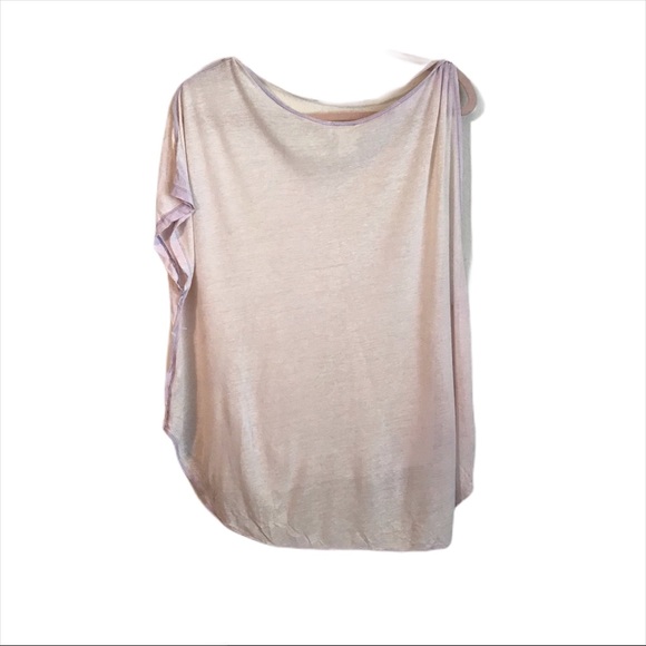 Free People Lavender Pluto One Shoulder Top - Picture 4 of 6